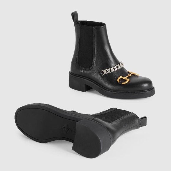 COPY - NWT GUCCI LEATHER CHELSEA BOOTS authentic! - Picture 12 of 12